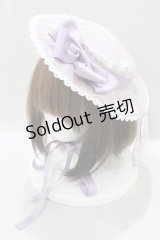 Kurumi Collaboration / 花柄ヘッドドレス  ラベンダー H-25-03-03-078-GO-AC-NS-ZH