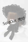 ALICE and the PIRATES / Historiaボンネットハット  ブラック H-25-03-03-080-PA-AC-NS-ZH