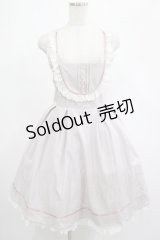 Amavel / Antique doll レースフリルジャンパースカート Free ピンク H-25-03-03-009-CA-OP-NS-ZH