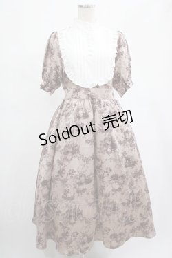 画像1: m petit by misako / トワルドジュイワンピース M ピンク H-25-03-03-016-LO-OP-NS-ZH