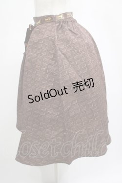 画像2: axes femme POETIQUE / 明治 チョコレートスカート M ブラウン H-25-03-03-021-AX-SK-NS-ZH