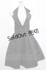 Amavel / Gothic doll ホルタージャンパースカート Free ブラック H-25-03-03-024-CA-OP-NS-ZH