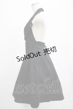 画像2: Amavel / Gothic doll ホルタージャンパースカート Free ブラック H-25-03-03-024-CA-OP-NS-ZH