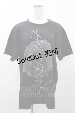 画像1: アマツカミ / プリントTシャツ XL 黒 H-25-03-04-029-PU-TO-KB-ZT