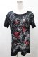 画像1: SEX POT ReVeNGe / プリントTシャツ  黒 H-25-03-04-030-SP-TO-KB-ZT (1)