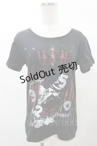 SEX POT ReVeNGe / プリントTシャツ  黒 H-25-03-04-031-SP-TO-KB-ZT