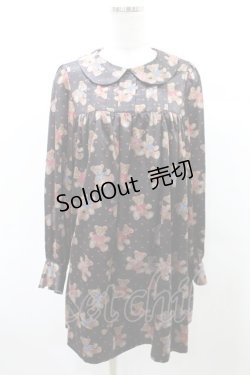 画像1: Katie / BEAR FAB mini one-piece FREE ブラック H-25-03-04-004-LO-OP-KB-ZH