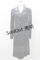 SEX POT ReVeNGe / 2Wayライダースカーデ M 黒 H-25-03-04-034-SP-TO-KB-ZH
