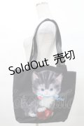 MILK / CHERRY CAT BAG  ブラック H-25-03-04-045-ML-BG-KB-ZH