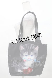 MILK / CHERRY CAT BAG  ブラック H-25-03-04-045-ML-BG-KB-ZH
