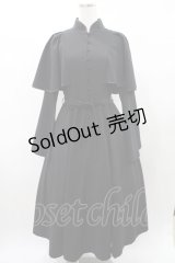 Sheglit / "Sacred"ケープワンピース M 黒 H-25-03-04-007-EL-OP-KB-ZH