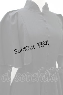 画像4: Sheglit / "Sacred"ケープワンピース M 黒 H-25-03-04-007-EL-OP-KB-ZH