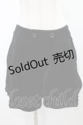 BPN / ピコレース別珍パンツ M 黒 H-25-03-04-010-GO-PA-KB-ZH