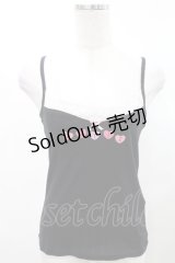 Katie / GIRL IN THE ROOM camisole FREE ブラック H-25-03-04-011-LO-TO-KB-ZH