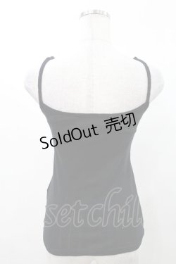 画像2: Katie / GIRL IN THE ROOM camisole FREE ブラック H-25-03-04-011-LO-TO-KB-ZH