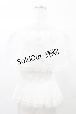 画像2: Katie / ASHBURYレーシィブラウス FREE オフ H-25-03-04-012-LO-TO-KB-ZH