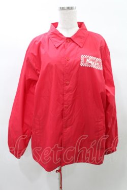 画像1: Katie / SOUVENIR BEAR coach jacket L レッド H-25-03-04-013-LO-JA-KB-ZH