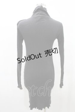 画像2: Katie / UNDER PRETTIES bottle neck one-piece FREE ダークグレー H-25-03-04-002-LO-OP-KB-ZH