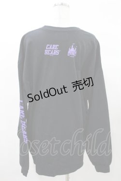 画像2: LAND by MILKBOY /ULL CLOUD L.S. TEE XXL ブラック×ラベンダー H-25-03-04-024-MB-TO-KB-ZH