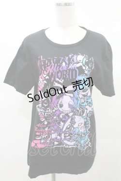 画像1: SEX POT ReVeNGe / プリントTシャツ  黒 H-25-03-04-027-SP-TO-KB-ZT438