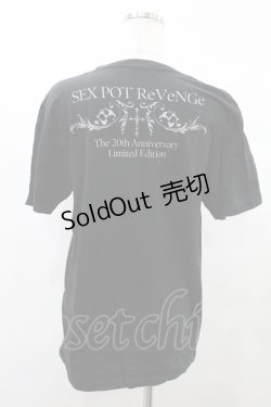 画像2: SEX POT ReVeNGe / プリントTシャツ  黒 H-25-03-04-027-SP-TO-KB-ZT438