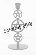 KILL STAR / Pentagram Candlestick   H-25-03-05-001-SL-ZA-KB-ZH