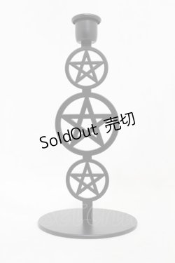 画像1: KILL STAR / Pentagram Candlestick   H-25-03-05-001-SL-ZA-KB-ZH
