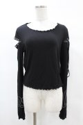 KILL STAR / Shailagh Long Sleeve Top L 黒 H-25-03-05-050-SL-TO-KB-ZH