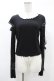 画像1: KILL STAR / Shailagh Long Sleeve Top M 黒 H-25-03-05-052-SL-TO-KB-ZH (1)