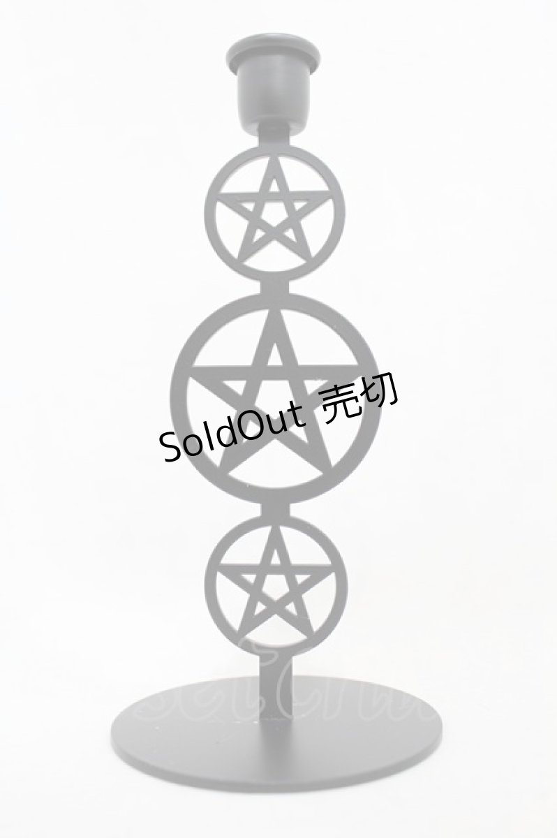 画像1: 【SALE】KILL STAR / Pentagram Candlestick   H-25-03-05-006-SL-ZA-KB-ZT-W004 (1)