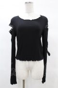 KILL STAR / Shailagh Long Sleeve Top M 黒 H-25-03-05-053-SL-TO-KB-ZH