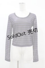 KILL STAR / Astraios Mesh Top S パープル H-25-03-05-054-SL-TO-KB-ZH