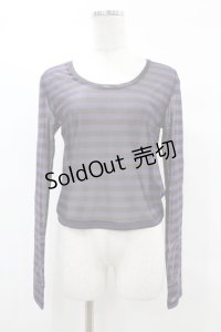 KILL STAR / Astraios Mesh Top S パープル H-25-03-05-055-SL-TO-KB-ZH