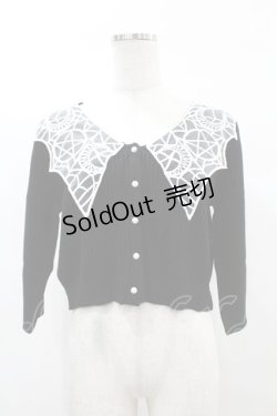 画像1: KILL STAR / Clarita Chlo Cardigan S 黒 H-25-03-05-057-SL-TO-KB-ZH