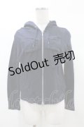 Jane Marple / リボンヨークのパーカー M ネイビー H-25-03-05-058-JM-TO-KB-ZH