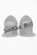 KILL STAR / Skull Bookends  黒 H-25-03-05-010-SL-ZA-KB-ZH