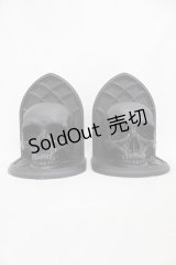 KILL STAR / Skull Bookends  黒 H-25-03-05-010-SL-ZA-KB-ZH