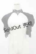 DARK IN LOVE / Gothic elegant short sleeves cape M 黒 H-25-03-05-1043-PU-TO-KB-ZH