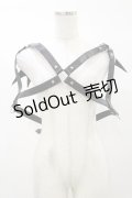 KILL STAR / Totally Bats Harness 3XL-4XL 黒 H-25-03-05-1050-SL-ZA-KB-ZI