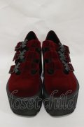 KILL STAR / Scarlet Mary Janes UK5(約24.0cm) ボルドー H-25-03-05-1004-SL-SH-KB-ZH