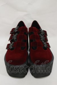 KILL STAR / Scarlet Mary Janes UK5(約24.0cm) ボルドー H-25-03-05-1004-SL-SH-KB-ZH