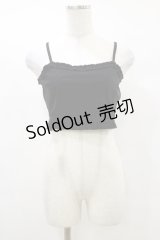 KILL STAR / Ines Crop Top S 黒 H-25-03-05-1063-SL-TO-KB-ZH