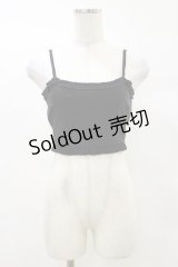 KILL STAR / Ines Crop Top XS 黒 H-25-03-05-1066-SL-TO-KB-ZH