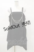 KILL STAR / Pleasure & Chain Dress XS 黒 H-25-03-05-1073-SL-OP-KB-ZH