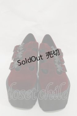 画像1: KILL STAR / Scarlet Mary Janes UK5(約24.0cm) ボルドー H-25-03-05-1005-SL-SH-KB-ZI