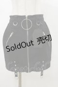 KILL STAR / Ximena Mini Skirt XS 黒 H-25-03-05-1080-SL-SK-KB-ZH