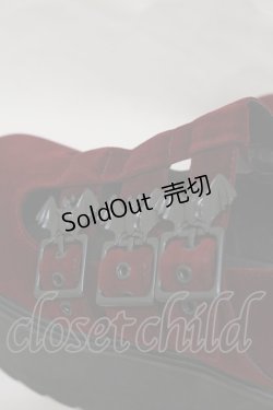 画像4: KILL STAR / Scarlet Mary Janes UK5(約24.0cm) ボルドー H-25-03-05-1005-SL-SH-KB-ZI