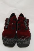 KILL STAR / Scarlet Mary Janes UK4(約23.5cm) ボルドー H-25-03-05-1006-SL-SH-KB-ZH