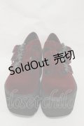 KILL STAR / Scarlet Mary Janes UK4(約23.5cm) ボルドー H-25-03-05-1006-SL-SH-KB-ZI