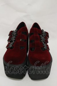 KILL STAR / Scarlet Mary Janes UK4(約23.5cm) ボルドー H-25-03-05-1006-SL-SH-KB-ZH